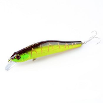 1Pcs 10cm/11.4g Minnow Fishing Lure Плаваща изкуствена стръв Твърда Crankbait Wobbler Tackle Pesca Far-casting Magnet System