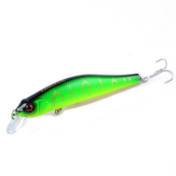 1Pcs 10cm/11.4g Minnow Fishing Lure Плаваща изкуствена стръв Твърда Crankbait Wobbler Tackle Pesca Far-casting Magnet System