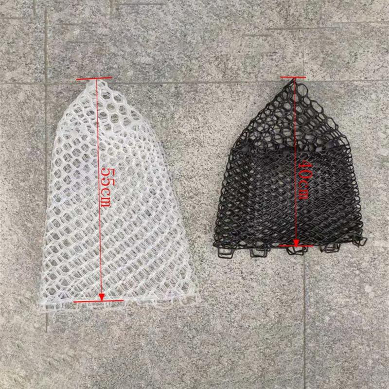 Kummist kastmisvõrgu pea sügavus 32/40/55 cm käsivõrk kalavõrgud võrgusilma kalapüügi võrgu püünisega asendustarvikud