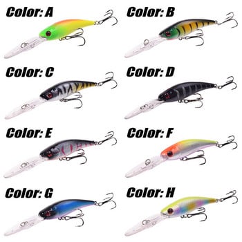 1 τεμ Minnow Fishing Lure 10cm 9,5g Sinking Wobblers Lures Τεχνητό σκληρό δόλωμα για Bass Pike Pesca Crankbaits Είδη ψαρέματος​