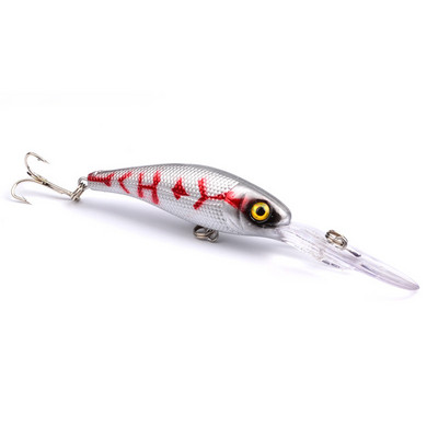 1 τεμ Minnow Fishing Lure 10cm 9,5g Sinking Wobblers Lures Τεχνητό σκληρό δόλωμα για Bass Pike Pesca Crankbaits Είδη ψαρέματος