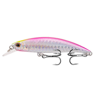 1 tk uppuvad Minnow kalapüügi landid vobler 8cm 9g Iscas kunstplastist kõva sööt 3D Eyes Crankbait Bass Pesca Carp Tackle