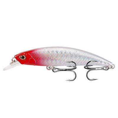 1 tk uppuvad Minnow kalapüügi landid vobler 8cm 9g Iscas kunstplastist kõva sööt 3D Eyes Crankbait Bass Pesca Carp Tackle