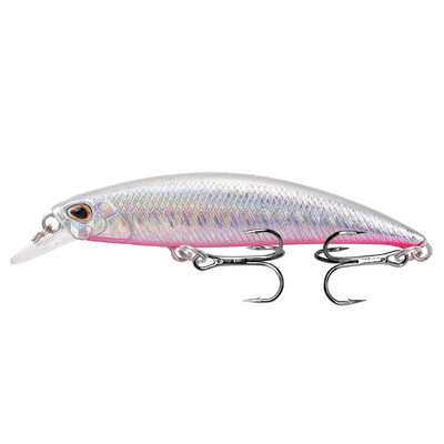 1 tk uppuvad Minnow kalapüügi landid vobler 8cm 9g Iscas kunstplastist kõva sööt 3D Eyes Crankbait Bass Pesca Carp Tackle