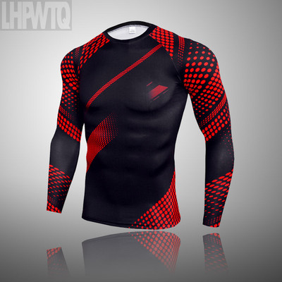 Úplne nová pánska termoprádla Ski Speed Dry Warm Underwear Compression Pančuchy Základná vrstva Flísové zimné spodné prádlo