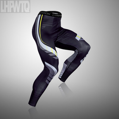 Úplne nová pánska termoprádla Ski Speed Dry Warm Underwear Compression Pančuchy Základná vrstva Flísové zimné spodné prádlo
