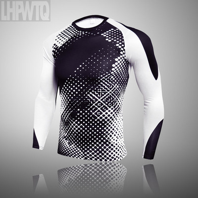 Úplne nová pánska termoprádla Ski Speed Dry Warm Underwear Compression Pančuchy Základná vrstva Flísové zimné spodné prádlo