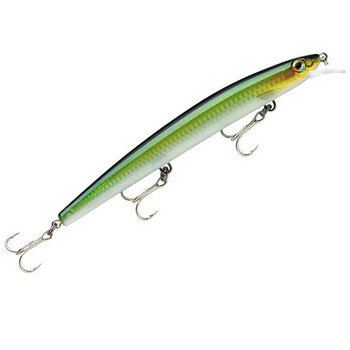 1 ΤΕΜ. Popular Minnow Fishing Lure 13cm 15g Floating Hard Wobbler Crankbait 3D Eyes Τεχνητό δόλωμα Πέστροφα Τούρνα Κυπρίνος Ψάρεμα