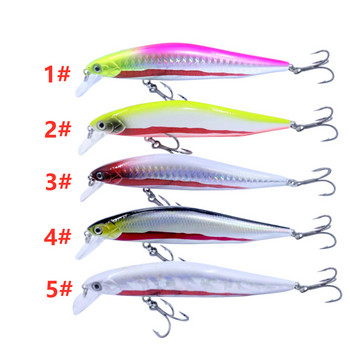 1 τεμ Minnow Fishing Lure 8cm/10g 10cm/14g Sinking Hard Bait Wobbler Jig Bait Crankbait Κυπρίνος Bass Pesca Είδη Ψαρέματος SwimBait