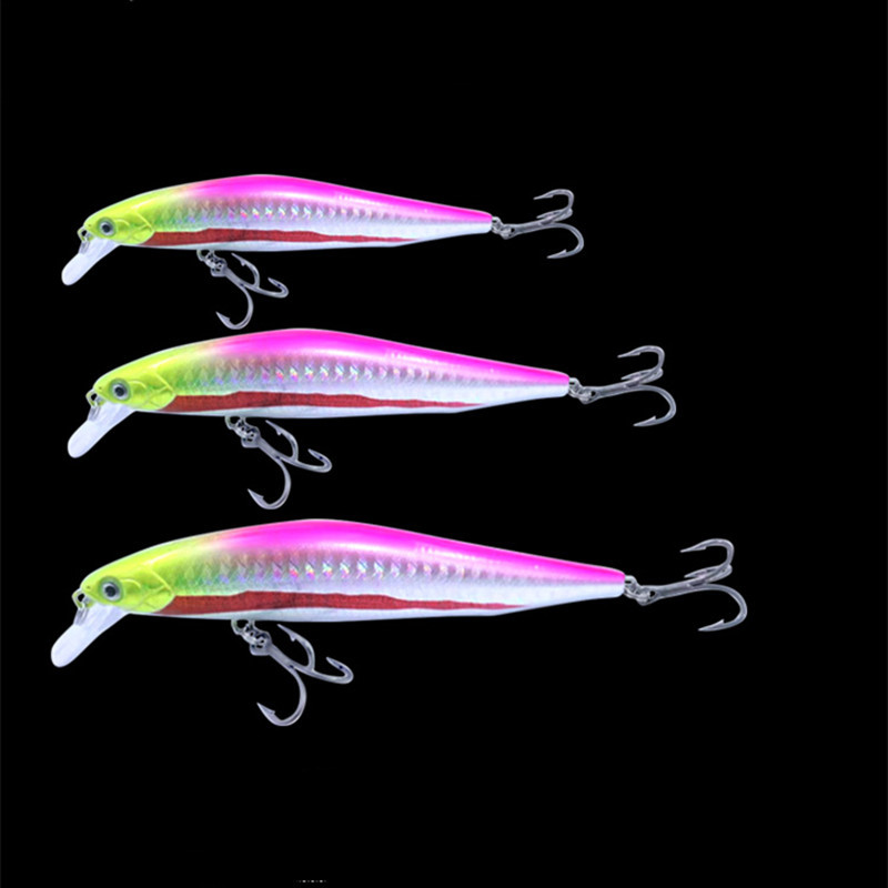 1 τεμ Minnow Fishing Lure 8cm/10g 10cm/14g Sinking Hard Bait Wobbler Jig Bait Crankbait Κυπρίνος Bass Pesca Είδη Ψαρέματος SwimBait