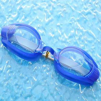 Професионални очила за плуване Очила за плуване с тапи за уши Щипка за нос Водоустойчив силикон 3 бр./компл. Унисекс за възрастни против замъгляване