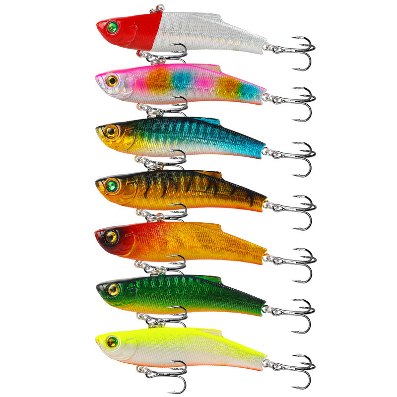 1vnt 7cm 18g žvejybos masalas VIB masalas Hard Bait Isca Dirbtinis Pesca žvejybos priedai Skęstantis VIB kietas karpių žvejybos masalas