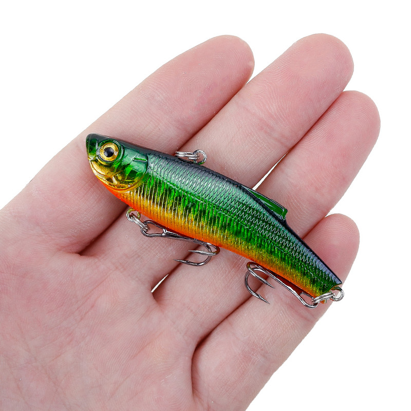 1vnt 7cm 18g žvejybos masalas VIB masalas Hard Bait Isca Dirbtinis Pesca žvejybos priedai Skęstantis VIB kietas karpių žvejybos masalas