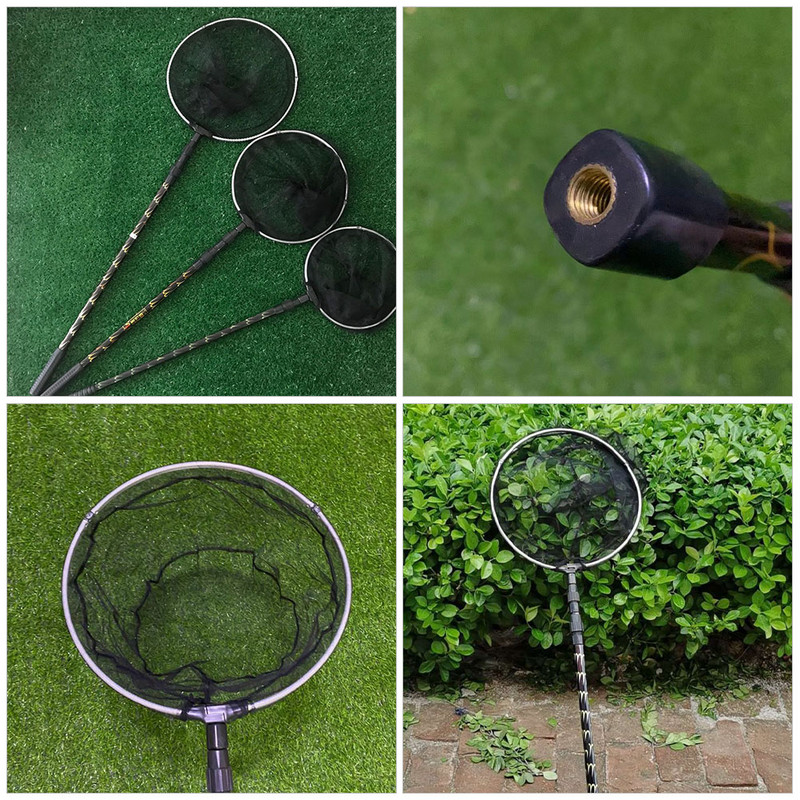 Teleskopska ribarska mreža Ribarska mreža Slatkovodni teleskopski štap za pecanje Teleskopska mreža za uranjanje Mreža za ribu od aluminijske legure