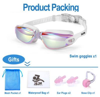 Αδιάβροχα γυαλιά κολύμβησης κατά της ομίχλης HD Swimming Pool Swim Sport Γυαλιά νερού Γυαλιά για ενήλικες κατάδυσης σερφ