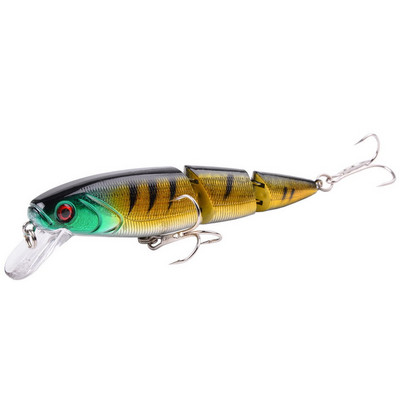 1 tk voblerid, mitmeosaline kalapüügilant Minnow 11,5 cm 14,8 g Isca kunstlik kõva sööt Crankbait trolling bass haugivarustus