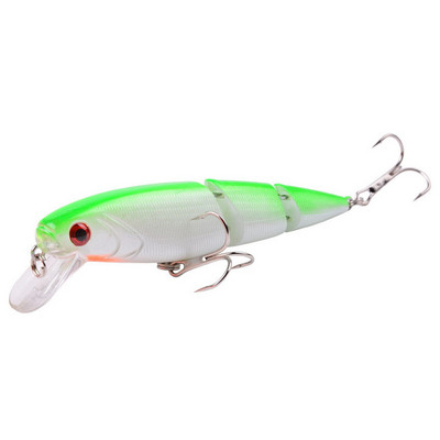 1 tk voblerid, mitmeosaline kalapüügilant Minnow 11,5 cm 14,8 g Isca kunstlik kõva sööt Crankbait trolling bass haugivarustus