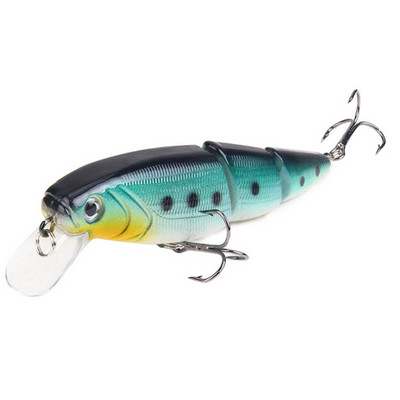 1 tk voblerid, mitmeosaline kalapüügilant Minnow 11,5 cm 14,8 g Isca kunstlik kõva sööt Crankbait trolling bass haugivarustus