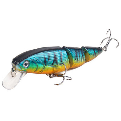 1 tk voblerid, mitmeosaline kalapüügilant Minnow 11,5 cm 14,8 g Isca kunstlik kõva sööt Crankbait trolling bass haugivarustus
