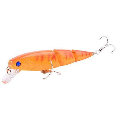 1 tk voblerid, mitmeosaline kalapüügilant Minnow 11,5 cm 14,8 g Isca kunstlik kõva sööt Crankbait trolling bass haugivarustus
