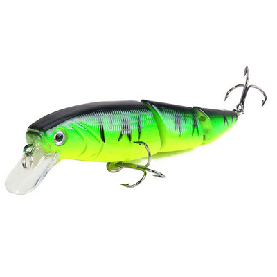 1 tk voblerid, mitmeosaline kalapüügilant Minnow 11,5 cm 14,8 g Isca kunstlik kõva sööt Crankbait trolling bass haugivarustus