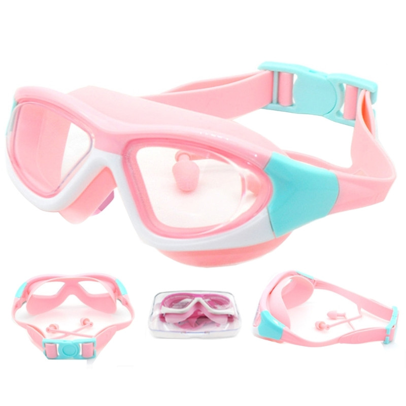 Reguleeritavad laste ujumisprillid Mugavad uduvastased UV-vastased ujumisprillid lastele, poistele ja tüdrukutele, teismelistele