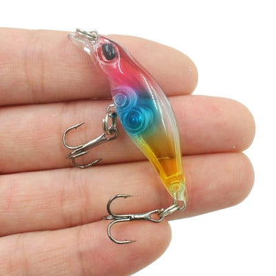 1vnt skęstantys Minnow žvejybos masalai vobleriai 5cm 2,9g dirbtinis Japan Kietas masalas Crankbait Pesca vobleriai žvejybos reikmenys