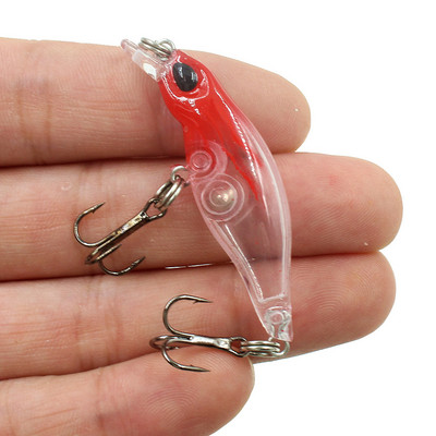 1vnt skęstantys Minnow žvejybos masalai vobleriai 5cm 2,9g dirbtinis Japan Kietas masalas Crankbait Pesca vobleriai žvejybos reikmenys