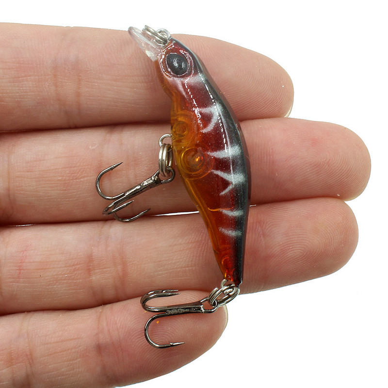 1vnt skęstantys Minnow žvejybos masalai vobleriai 5cm 2,9g dirbtinis Japan Kietas masalas Crankbait Pesca vobleriai žvejybos reikmenys
