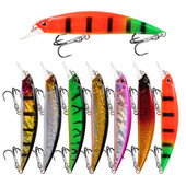 1db süllyedő Minnow horgászcsali wobblerek 11cm 15,6g mesterséges műanyag kemény csali Crankbait Bass Pike Jerkbait horgászfelszerelés