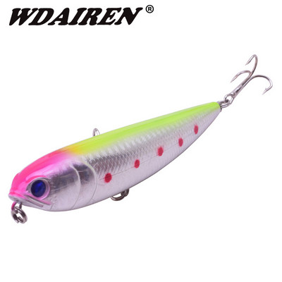 1db Topwater Wobbler horgászcsali felszíni basszus csuka csali Buzz 110mm 16g ceruzacsali Peche Iscas mesterséges fejes csali Pesca