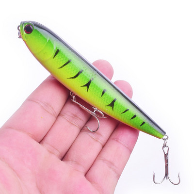 1 buc. Topwater Wobbler Naluca de pescuit Naluca de suprafata Bass Stiuca Momeala Buzz 110mm 16g Momeala creion Peche Iscas Momeala artificiala Pesca