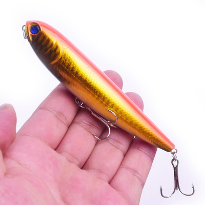 1 buc. Topwater Wobbler Naluca de pescuit Naluca de suprafata Bass Stiuca Momeala Buzz 110mm 16g Momeala creion Peche Iscas Momeala artificiala Pesca