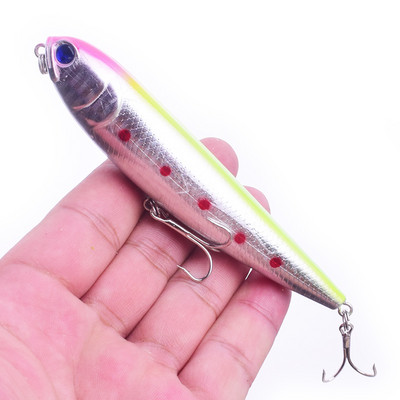 1 buc. Topwater Wobbler Naluca de pescuit Naluca de suprafata Bass Stiuca Momeala Buzz 110mm 16g Momeala creion Peche Iscas Momeala artificiala Pesca