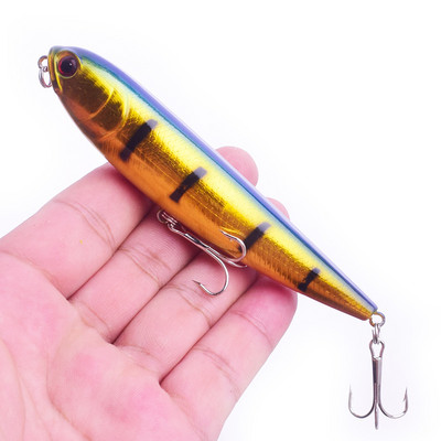 1 buc. Topwater Wobbler Naluca de pescuit Naluca de suprafata Bass Stiuca Momeala Buzz 110mm 16g Momeala creion Peche Iscas Momeala artificiala Pesca