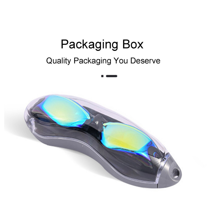 Ochelari de înot anti-ceață Ochelari de înot suprateran pentru piscină Ochelari anti-ceață pentru adulți tineri copii cu catarame cu eliberare rapidă anti-ceață