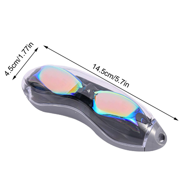 Ochelari de înot anti-ceață Ochelari de înot suprateran pentru piscină Ochelari anti-ceață pentru adulți tineri copii cu catarame cu eliberare rapidă anti-ceață