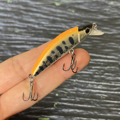 Mini Sinking Minnow Fishing Lures 50mm 5g Jerkbait Twitch Wobbler Artificial Hard Baits for Peche Trout Plastic Swimbait Tackle