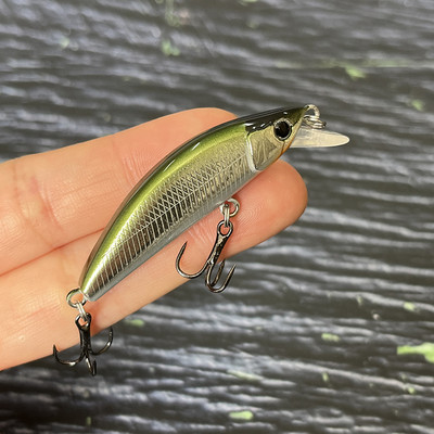 Mini Sinking Minnow Fishing Lures 50mm 5g Jerkbait Twitch Wobbler Artificial Hard Baits for Peche Trout Plastic Swimbait Tackle