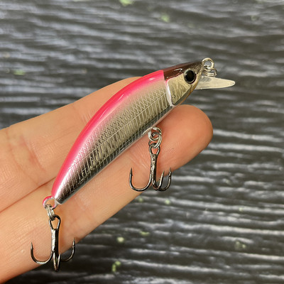 Mini Sinking Minnow Fishing Lures 50mm 5g Jerkbait Twitch Wobbler Artificial Hard Baits for Peche Trout Plastic Swimbait Tackle