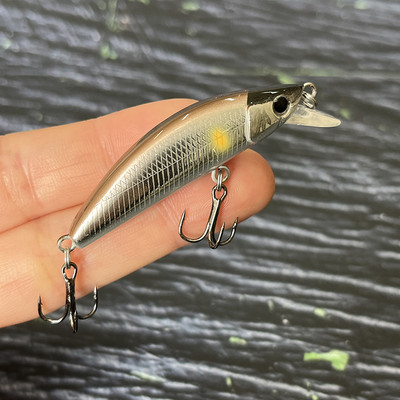 Mini Sinking Minnow Fishing Lures 50mm 5g Jerkbait Twitch Wobbler Artificial Hard Baits for Peche Trout Plastic Swimbait Tackle