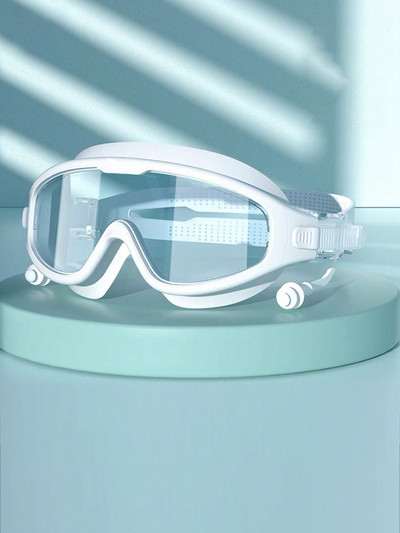 Professionaalsed ujumisprillid HD veekindlad uduvastased silikoonist ujumismütsid, veesõidukite spordivarustus meestele, naistele