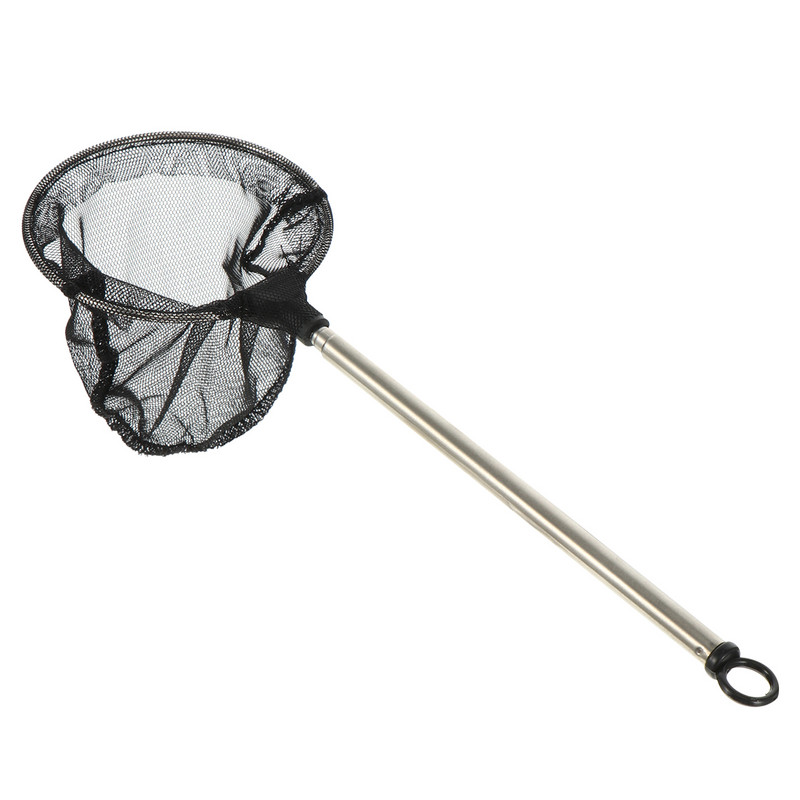 Plasa de aterizare telescopică pentru pește Plasă portabilă de eliberare a capturii Plasă de pescuit plutitoare Plasă de pescuit din bumbac Materiale de pescuit