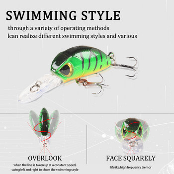 Japan Hot Model Floating Minnow Fishing Lures 5,5cm 4g Long tongue Jerkbait Bass Pike Carkbait Wobblers Professional Hard Bait