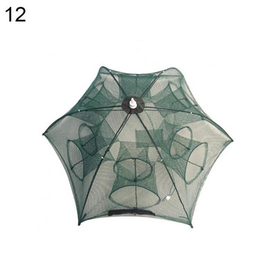 Sportski ribolov na otvorenom automatski sklopivi kavez za ribolov malih riba, najlonski kišobran za rakove, automatski štitnik za ribu