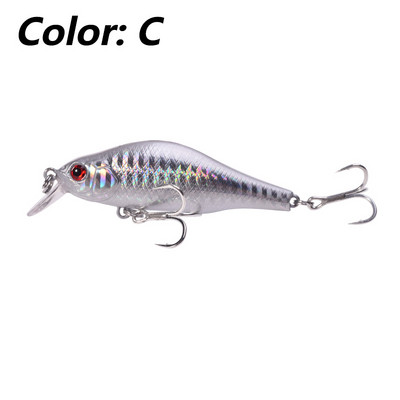 Proleurre Fishing Lure Sinking Minnow Magnetic System Wobblers Tackle 9cm 8g με γάντζους Τεχνητό σκληρό δόλωμα για μπάσο κυπρίνος