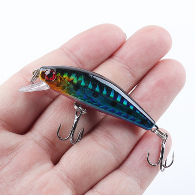 Minnow Fishing Lure 5,5cm 6g Wobbler Sinking Plastic Hard Artificial Bait Crankbaits Isca Lure For Bass Pike Fihsing Tackle
