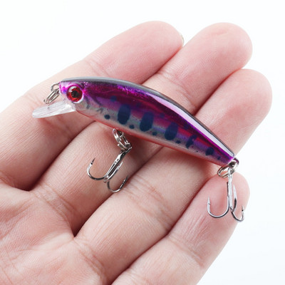 Minnow Fishing Lure 5,5cm 6g Wobbler Sinking Plastic Hard Artificial Bait Crankbaits Isca Lure For Bass Pike Fihsing Tackle