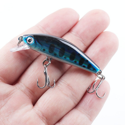 Minnow Fishing Lure 5,5cm 6g Wobbler Sinking Plastic Hard Artificial Bait Crankbaits Isca Lure For Bass Pike Fihsing Tackle