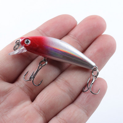 Minnow Fishing Lure 5,5cm 6g Wobbler Sinking Plastic Hard Artificial Bait Crankbaits Isca Lure For Bass Pike Fihsing Tackle